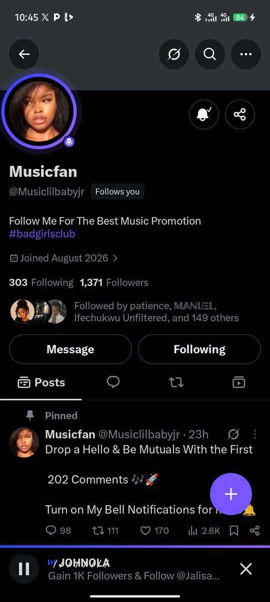 Mave12255's tweet photo. @Musiclilbabyjr Always on https://t.co/nydLAJO8KT