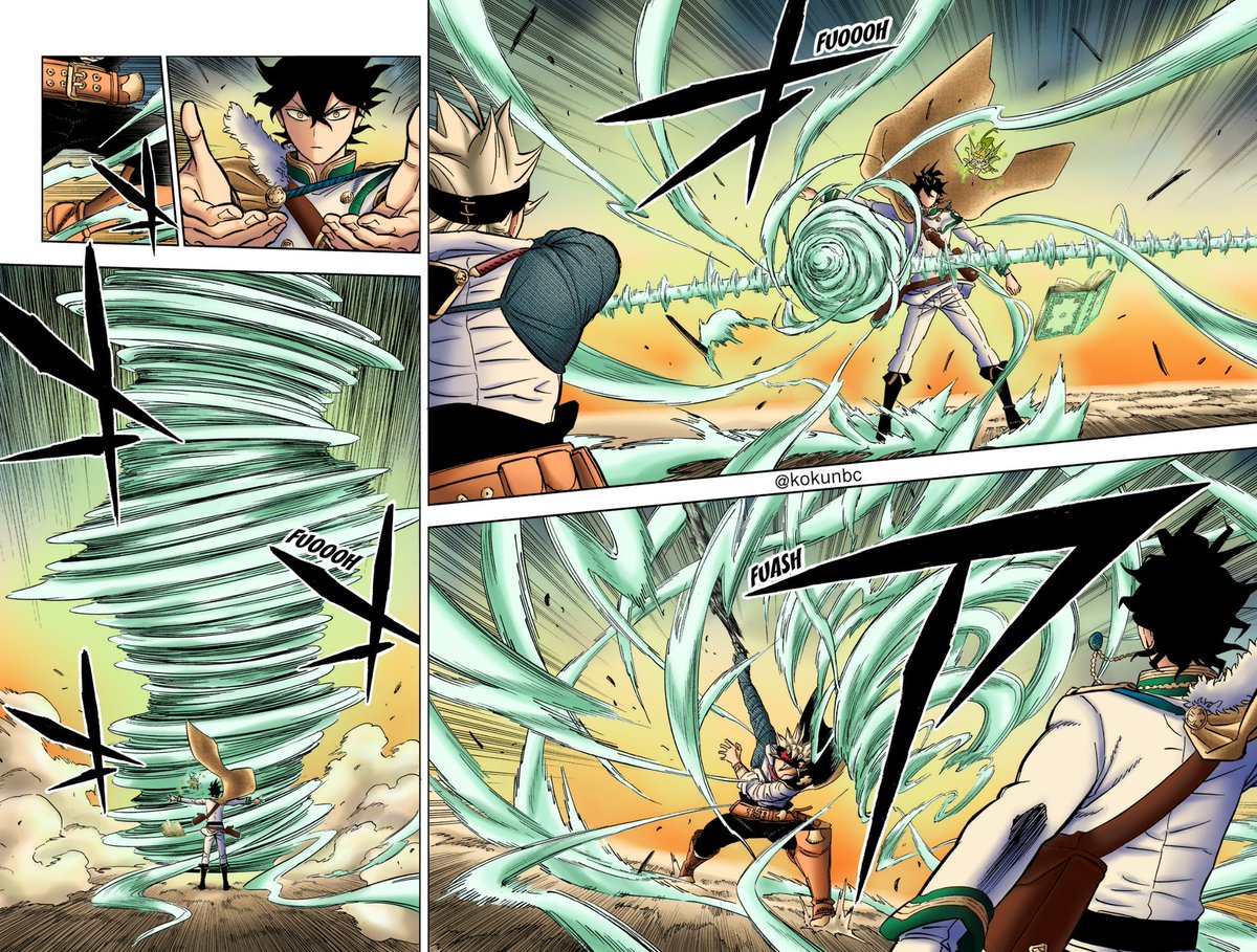 kokunbc's tweet photo. Asta VS Yuno
1/8
#BlackClover #BCSpoilers #Asta #Yuno https://t.co/VCewk4HJzr