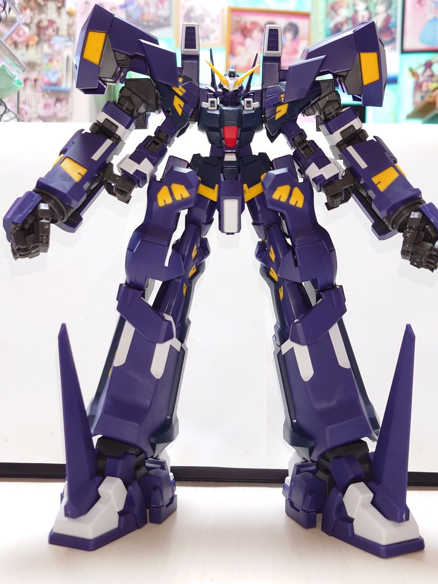 sigemoid's tweet photo. ヒュッケバインボクサーをパチ組したよー

デカい！カッコイイ！ https://t.co/QOy67gSGkX