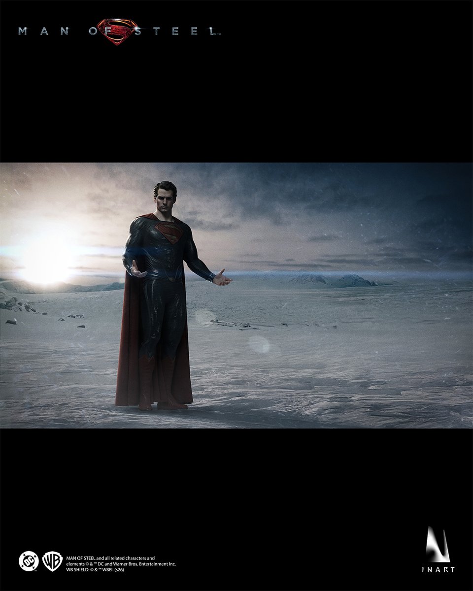 INART_Official's tweet photo. INART - Man of Steel - Superman 1/6 Collectible Figure

"You are my son, but somewhere out there you have another father too, who gave you another name. And he sent you here for a reason."

Pre-order begins: August 7, 2026, 20:00 GMT+8
RSVP: https://t.co/pDKYJ7ixBe

#INART https://t.co/oLQbvcS0HH