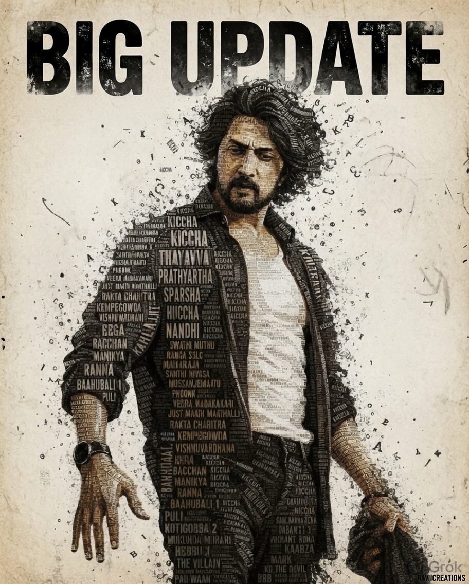 raviicreations's tweet photo. #KicchaSudeep’s birthday is about to EXPLODE with #BRBFirstBlood, a steamy #RomCom AND TWO jaw-dropping surprise announcements that will leave fans SCREAMING. https://t.co/tV4iATf2VV