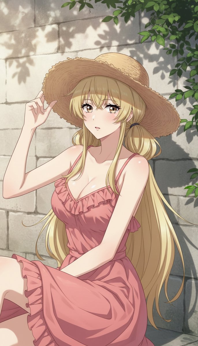 miakokaulitz's tweet photo. Lana: "Hmm. What?"
Concept: Hot Summer 
Base: AI  
Refinement: Hand-painted eyes and highlights on the face 
Type: Edit https://t.co/OjRcNkZIUp
