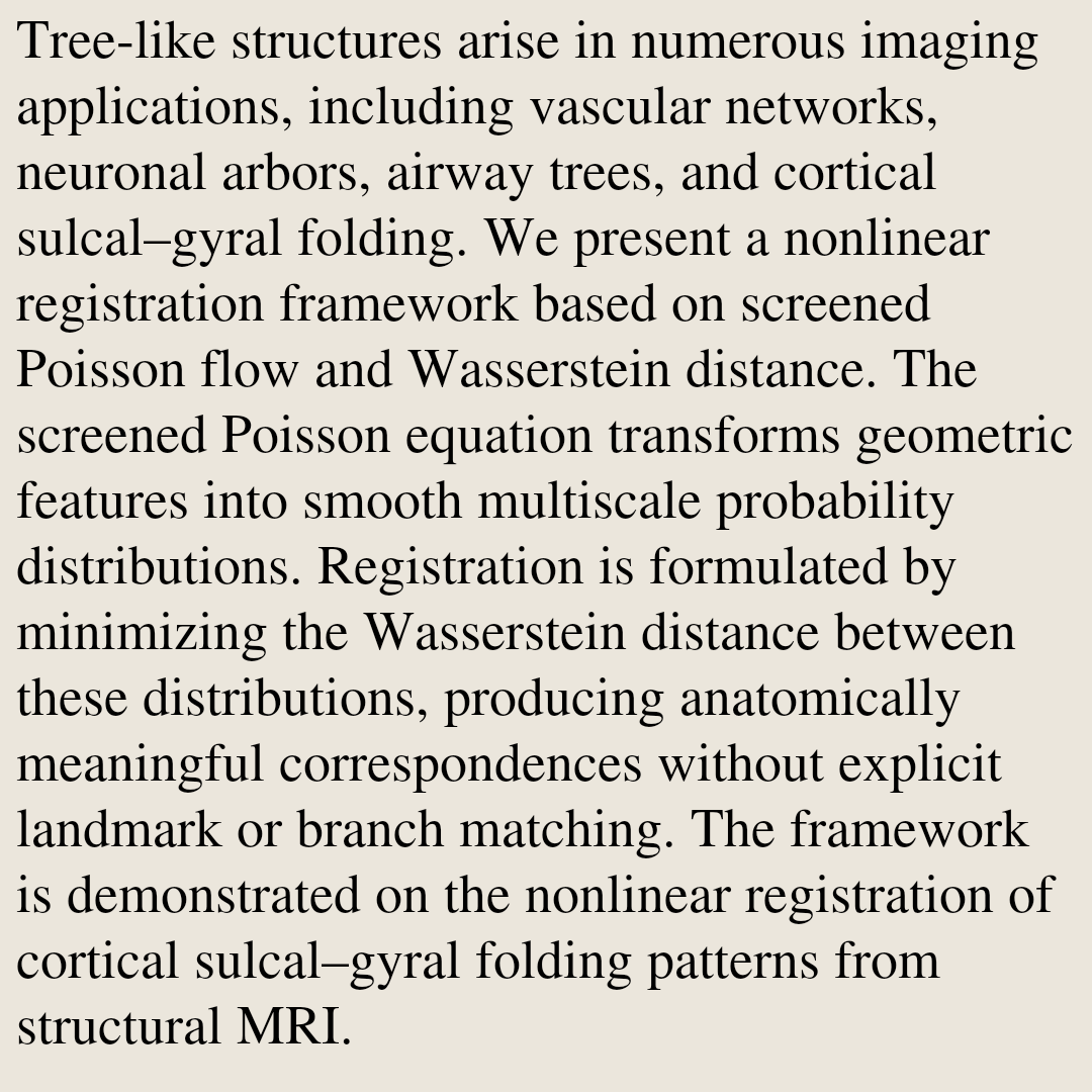 CVCY's tweet photo. Poisson Flow and Wasserstein Registration of Trees

Moo K. Chung
https://t.co/UNsbtG9akk [𝚚-𝚋𝚒𝚘.𝚃𝙾] https://t.co/l8P2kDYzGD