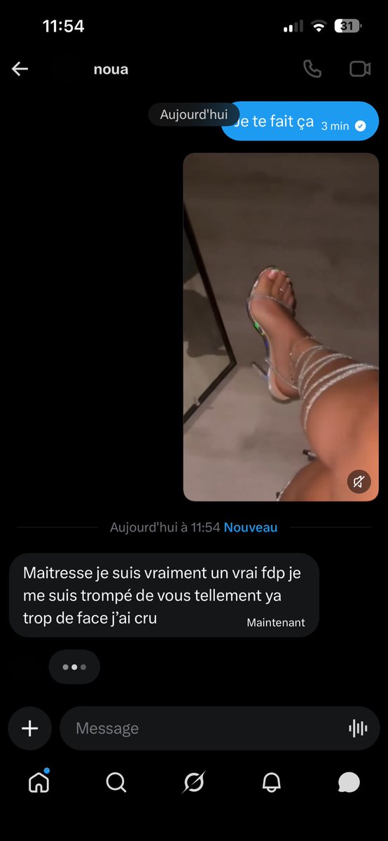 LolaDom35's tweet photo. Encore un qui pensais que j’étais une fake 😂😂😂 #soumis #findom https://t.co/tcMvZSsBOw