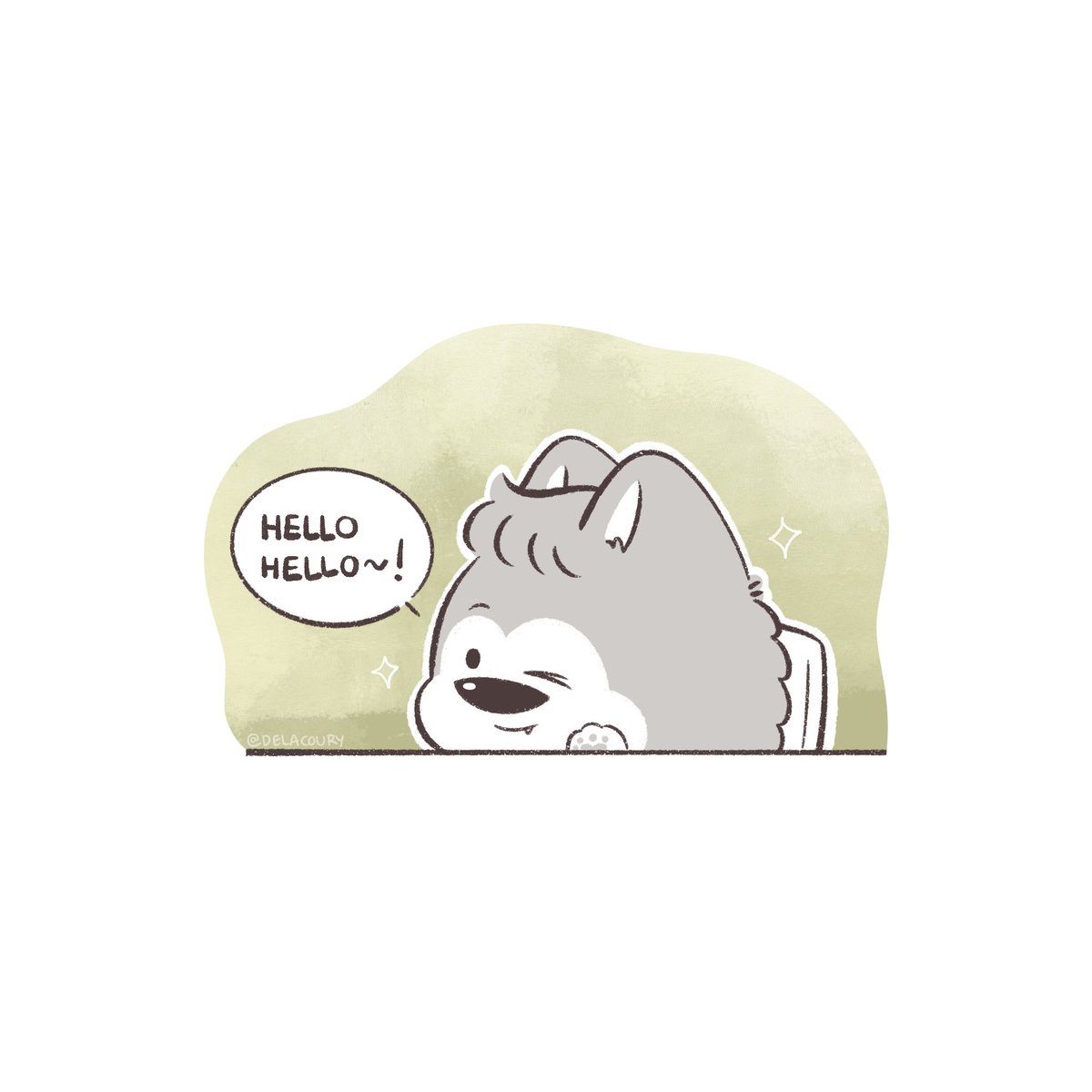 delacoury's tweet photo. I miss my favorite “hello” 🐺

#SKZOOfanart https://t.co/Qj8AFUdbPS