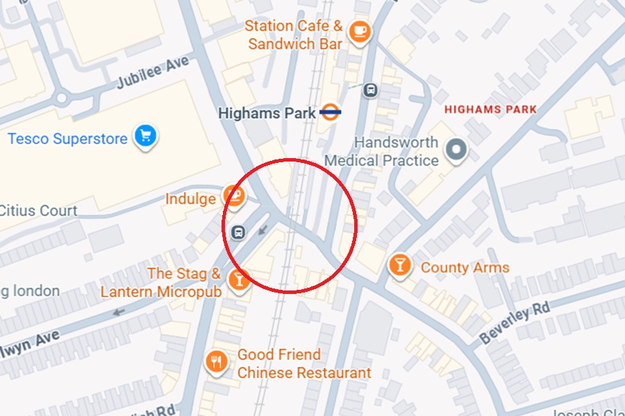 wfcouncil's tweet photo. ⚠️ Please be aware the barrier crossing at Highams Park BR Station (E4) is currently closed following a road traffic accident.

Please avoid the area if possible while emergency services attend the scene. We appreciate your patience. https://t.co/2AK1vRRTAC