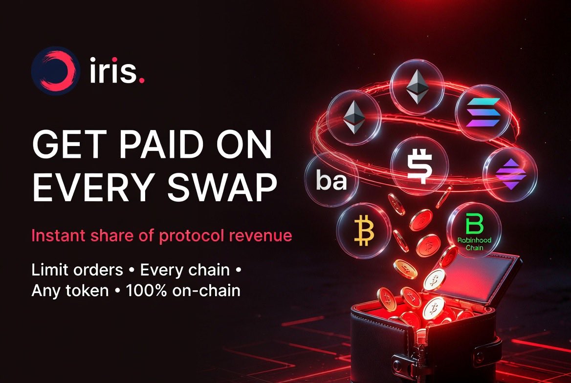 Iris_token's tweet photo. Now you can swap with limit orders on any token on the RH chain. https://t.co/u45m2AQLhs