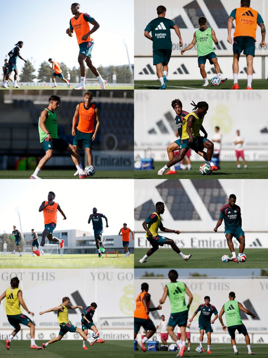 BlancosKsa's tweet photo. تدريبات ريال مدريد اليوم 🤍 https://t.co/MXBDrpn0US