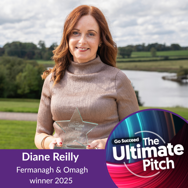 fermanaghomagh's tweet photo. Go Succeed: The Ultimate Pitch is giving entrepreneurs the chance to win £6,000 in investment for their business idea. Last year, Enniskillen entrepreneur Diane Reilly won the Fermanagh and Omagh heat, securing £1,000 in investment for her business, Endovia. https://t.co/SKnDfg9ftw