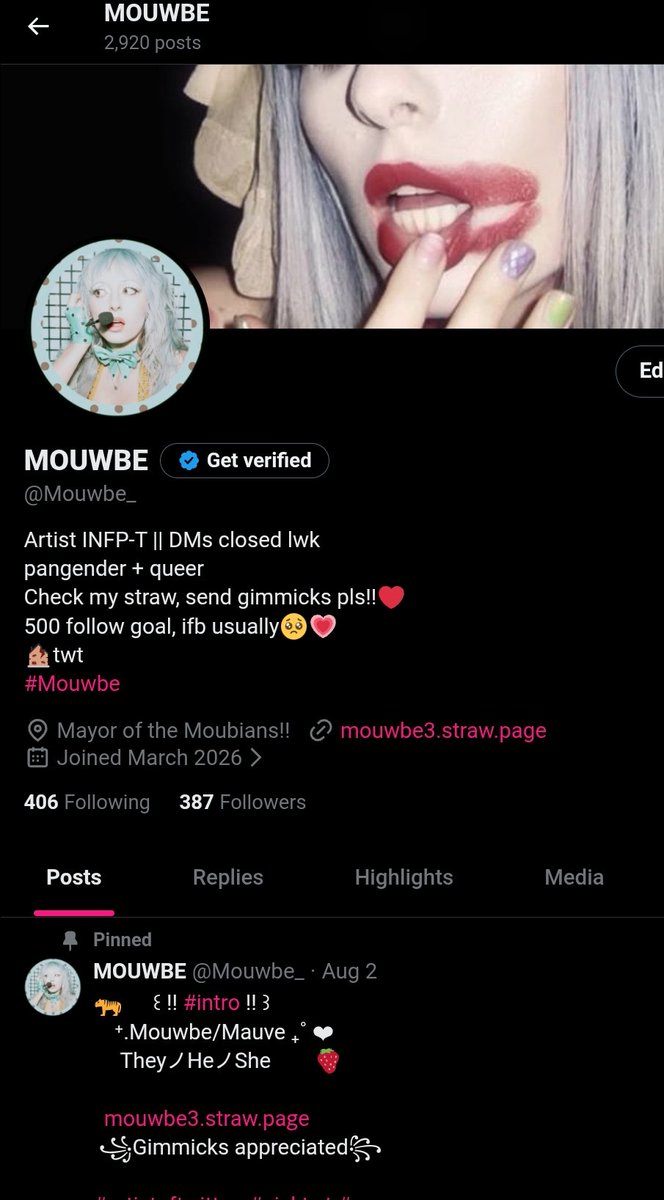 Mouwbe_'s tweet photo. I will never be stopped
I really hope moots/oomfs dont forget me https://t.co/fpAkOqsYvR