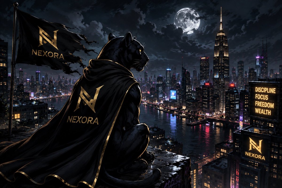 CryptoNexoraHQ's tweet photo. Vision. Discipline. Legacy. ⚡
#neXora #coin #focus #crypto https://t.co/wLAXZRT90W