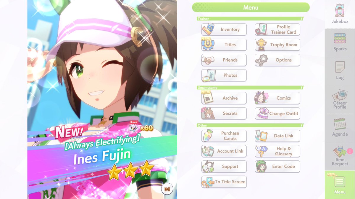 DialoverLunaC's tweet photo. It's Ines Fujin
#umamusume #InesFujin https://t.co/RGs9y19Zor