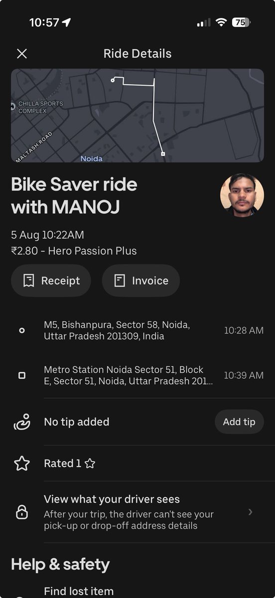bunny__777's tweet photo. @Uber Recently, I was travelling by Uber and received a coupon, but the driver argued with me on the road. What kind of behaviour is this? They give us coupons, and their drivers just fight with us. #UberExperience #CustomerService https://t.co/JCnE7InfTO