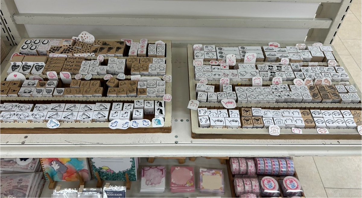 rioka_dn's tweet photo. ハンズ名古屋店11階で開催中！
@Hands_Nagoya 
【スタンプマルシェ】に
本日から参加しております👩‍🎨！
会期は8/19まで🏃‍♀️✨

名古屋の皆さまに届きますように💘
よろしくお願いいたします😌💐 https://t.co/VWqcNfN8dv