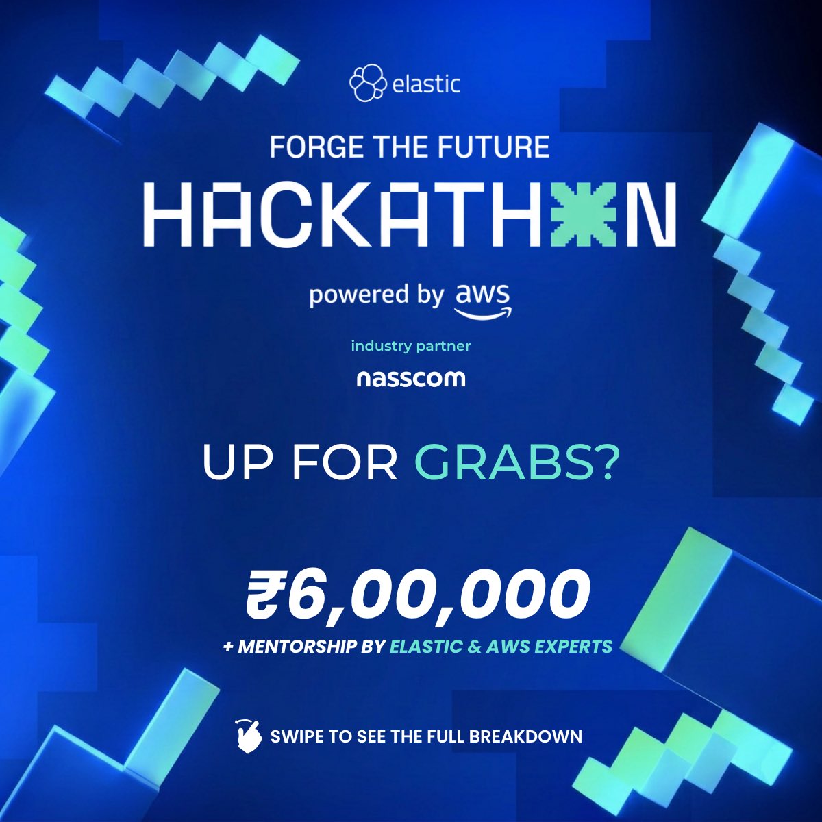 Hack_Culture's tweet photo. The future won’t build itself.
Join the Forge the Future Hackathon by @elastic
₹6,00,000 prize pool.
Mentorship from @elastic & @awscloud
Powered by @awscloud
Industry Partner: @nasscom
Apply now: https://t.co/oD8rMaHu6P
#ForgeTheFuture #Elastic #Hackathon https://t.co/TmAllqV9RC