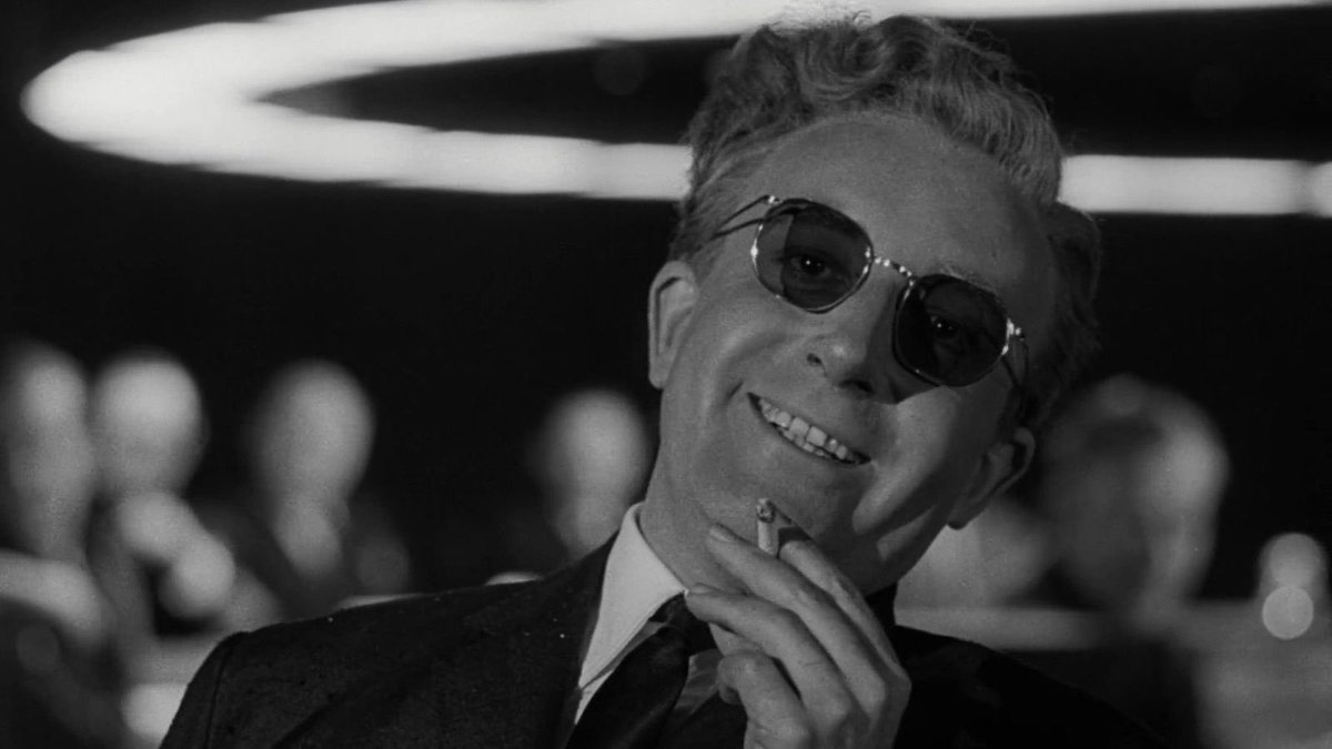 Greyyeey's tweet photo. Dr. Strangelove (1964 dir. Stanley Kubrick) https://t.co/FLlvOj3Cw2