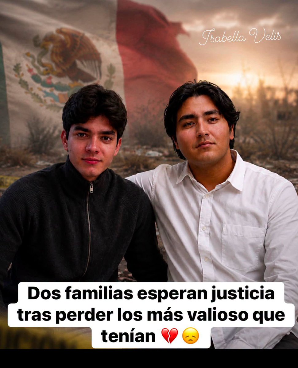 GARCIPAVON's tweet photo. 🇲🇽 Dos jóvenes, dos familias destrozadas y un mismo dolor 💔
Julio César Arredondo Bojórquez tenía apenas 21 años. Estudiaba Arquitectura y trabajaba para cumplir sus sueños. Álvaro Octavio Valencia, de 22 años, también era un joven trabajador que cada día salía con la esperanza de regresar a casa con su familia.
Ambos d3saparecieron después de terminar su jornada laboral. Sus seres queridos iniciaron una búsqueda llena de angustia, aferrándose a la esperanza de encontrarlos con vid@. Lamentablemente, esa esperanza se convirtió en un profundo dolor cuando ambos fueron localizados sin vid@ en hechos distintos ocurridos en Culiacán.
Hoy no solo se llora la pérdida de Julio y Octavio. También se lloran dos proyectos de vida que quedaron inconclusos, dos familias que jamás volverán a ser las mismas y una sociedad que sigue esperando respuestas, justicia y el fin de una violencia que continúa arrebatando a sus jóvenes.
Que sus nombres no sean olvidados y que sus familias encuentren la fortaleza para seguir adelante en medio de un dolor imposible de describir  🕊️💔
✍️  Isabella Velis