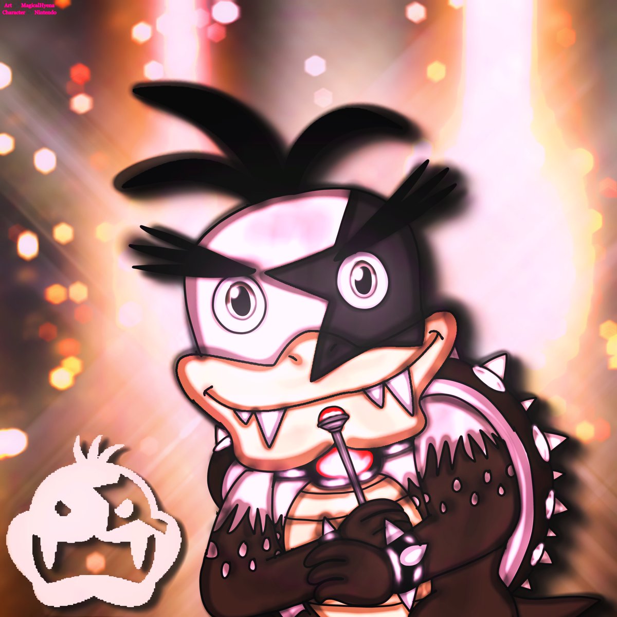 MHFanArtist2005's tweet photo. 🤎 Koopa Week 2026 Day 3 - Morton Koopa Jr. 🔨
Here’s day 3 for Koopa Week 2026! 🤎🔨
I hope y’all like it! ✨⭐️
⚜️❤️🧡💛💚🩵💙💜🩷💖💝⚜️
Art ©️ Me.
Character ©️ Nintendo
⚠️ Please don’t use my art w/out permission.
#myart
#supermariobros
#koopaweek2026
#mortonkoopajr
#myau https://t.co/HvGFcF5F3m
