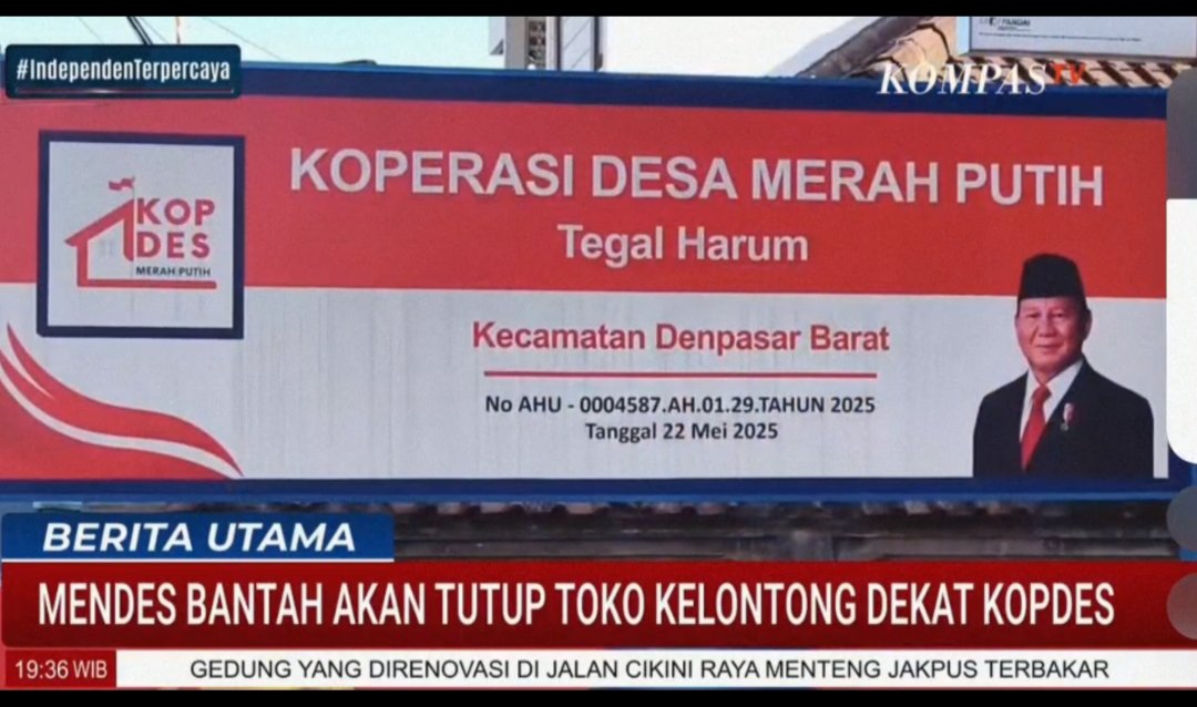 sasli_rois's tweet photo. Mendes Bantah akan Tutup Toko Kelontong Dekat Kopdes

#Kementeria.nDesaPDT
#BangunDesaBangunIndonesia
#BPSDMKemendesaPDT https://t.co/zC9yJtTMFx