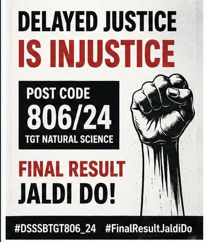 krishan_ga43706's tweet photo. Release tgt natural science final result....@dsssbofficial @gupta_rekha @ashishsood_bjp @lg https://t.co/65SUyh5eFJ