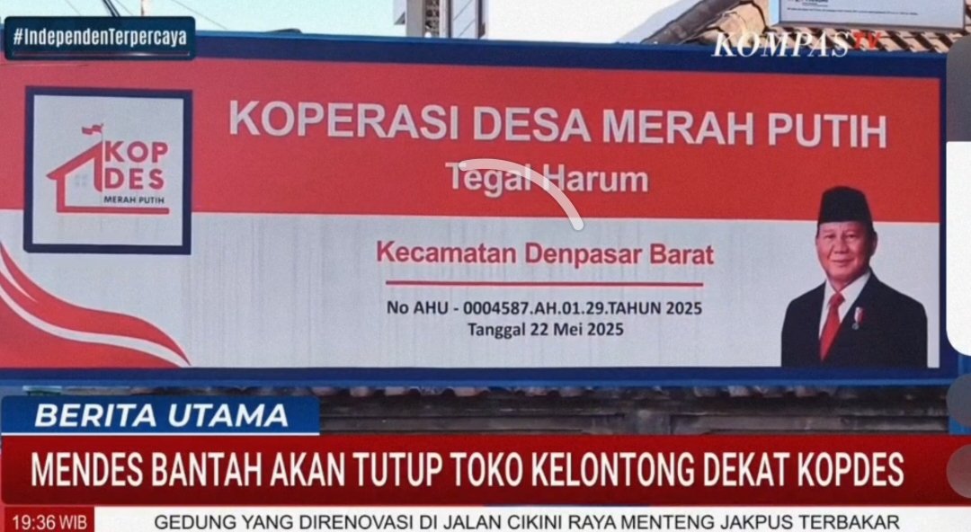Best_Anime7's tweet photo. Mendes Bantah akan Tutup Toko Kelontong Dekat Kopdes

#Kementeria.nDesaPDT
#BangunDesaBangunIndonesia
#BPSDMKemendesaPDT https://t.co/ouj9mNvKjs