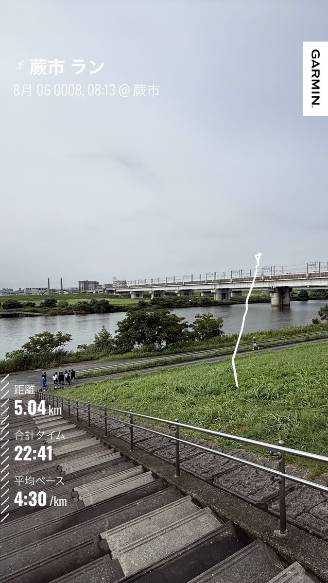kenbooooo2019's tweet photo. 久しぶりに朝ランしました。最近は室内の低酸素環境で走ることが多く、外を走る機会が減っていました。フットサルの試合で走れるようになるためには実際の環境で走ることも大切だと実感。低酸素トレーニングと外ランをうまく組み合わせながら、定期的に続けていきたいと思います。#ランニング #Garmin https://t.co/zVbDwcI86R