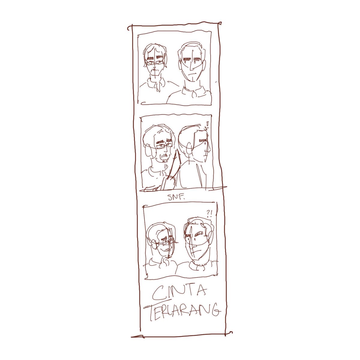 snahfoo's tweet photo. cf interest check 1: YAOINDO PHOTOBOOTH STRIPS 

jadi nanti per shipnya akan digambar pose2 yg as in character as possible!

variants: dambir, sixfan, wgck, rangbor(?)

please interact if you’re interested! https://t.co/3DVk9v2QBm