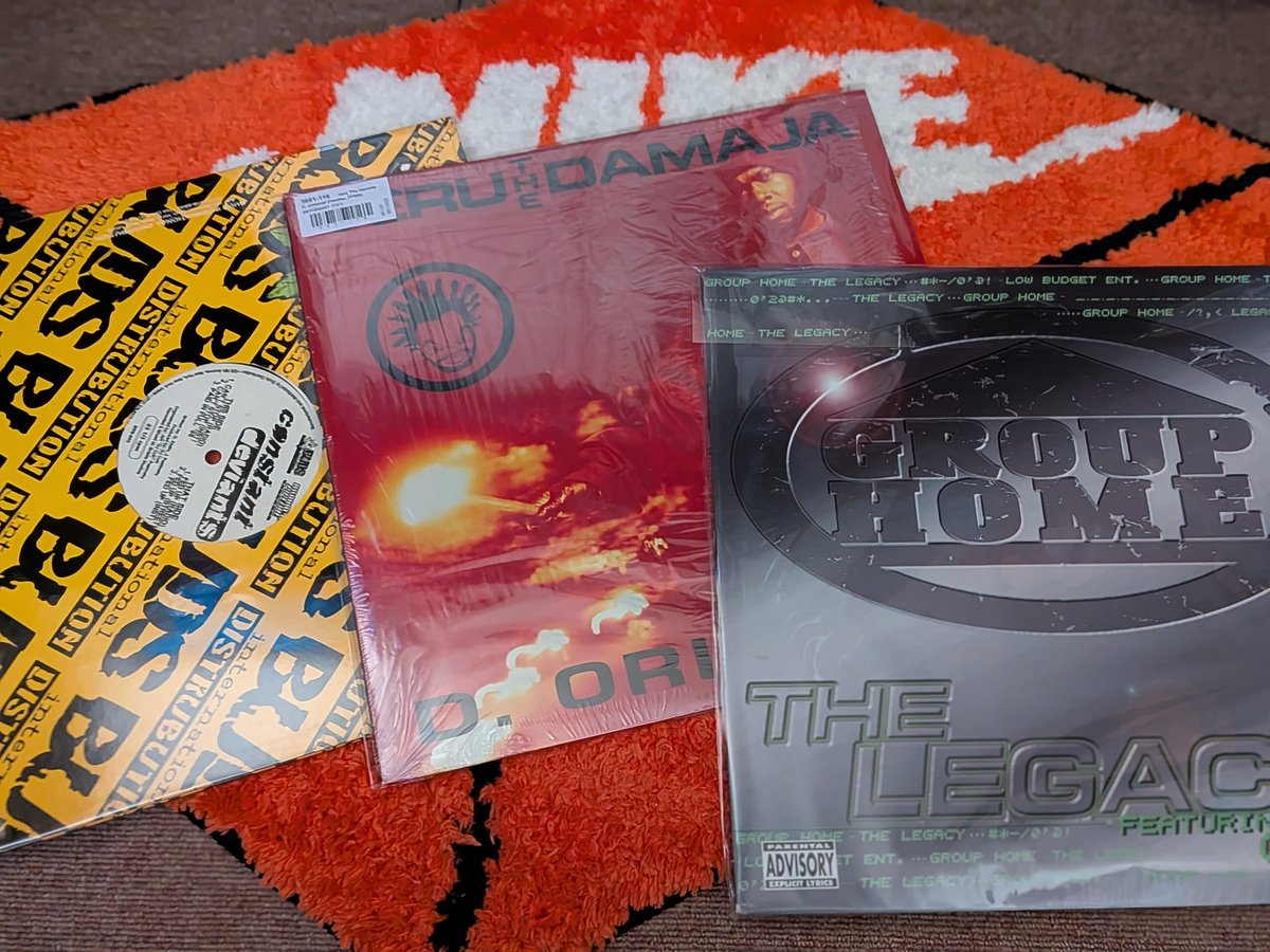 1O43's tweet photo. ネットでポチッと。3枚とも2枚目
レコード収集はやめられない
#constantdeviants
#jeruthedamaja
#GroupHome https://t.co/zbD9yg0BWu