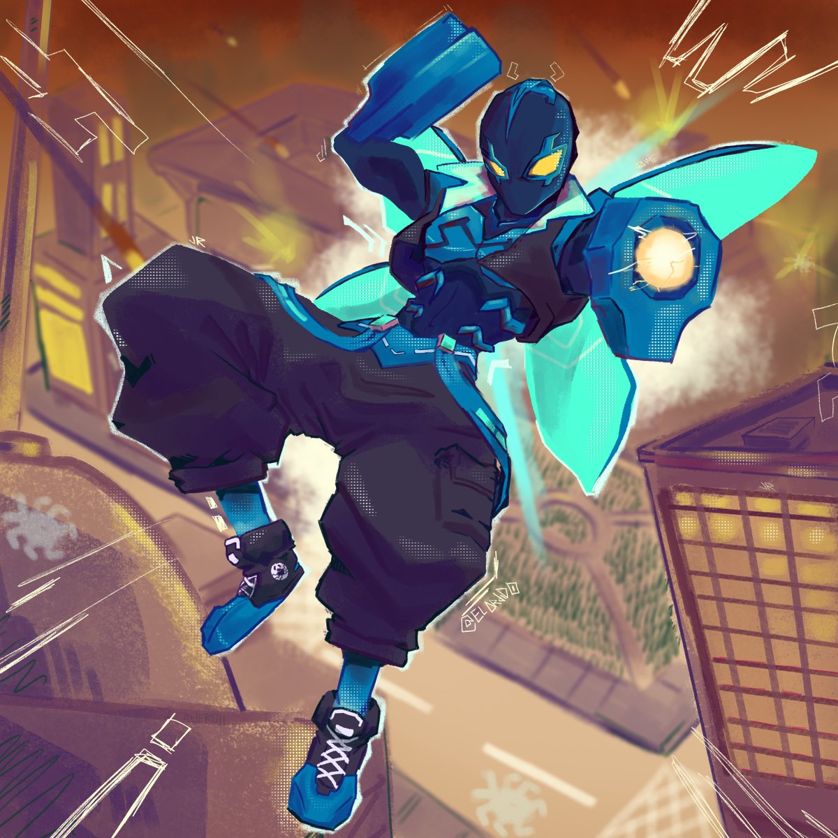 AnfitrionAAA's tweet photo. Where are you going amigo?
my version of Blue beetle
#drawingㅤㅤ #DrawingStudy https://t.co/Arr5kH1OnX