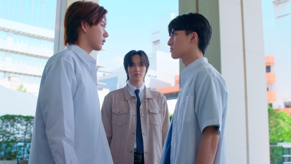 GMMTV's tweet photo. มาแล้วนะ #UnluckyBaeEP1 สายมูฝึกหัดมารายงานตัวแล้ววว เปิดช่อง GMM25 ได้เลย!  

@ThamTupthong @nattapatmac_ @napat_un @stampPanachkorn @ppreamnicha @juno8iq https://t.co/tS4wZUQ1o2