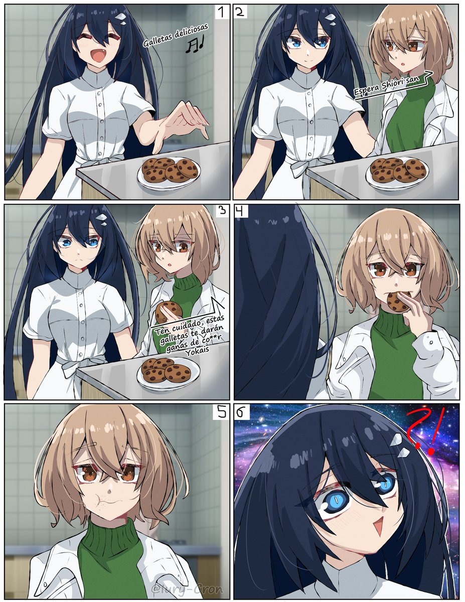 Iurycron99's tweet photo. A very random idea I had after watching a video.
.
.
.
#watatabe #わたたべ #ThisMonsterWantstoEatMe #百合 https://t.co/wvvoiJinxS