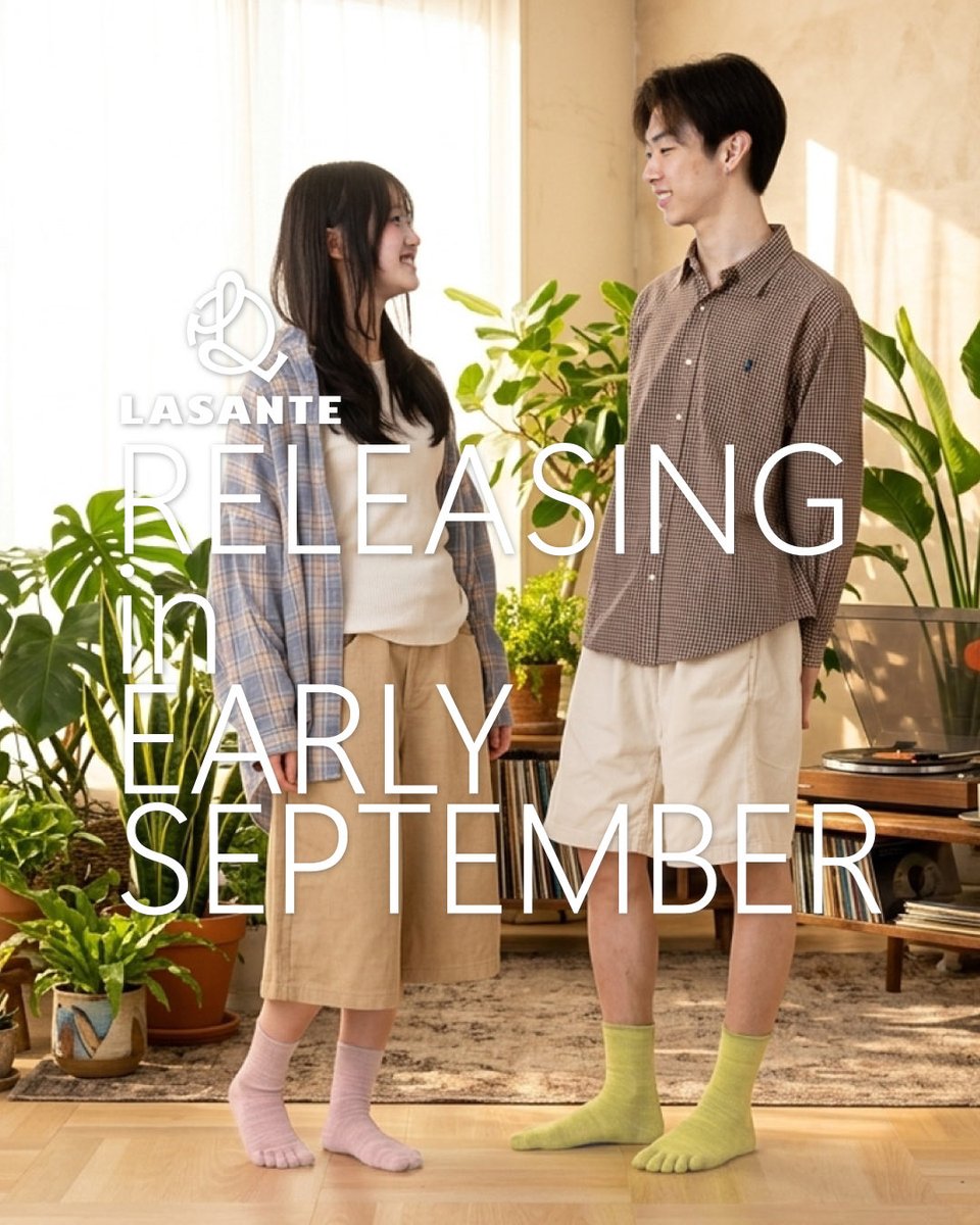 5honyubi's tweet photo. 【新作情報】
#lasante の新作 #5本指ソックス は9月上旬に発売開始。
#ラサンテ #五本指ソックス #5本指靴下 #五本指靴下 #歩こうあしたもあさっても https://t.co/onHjMHazI2