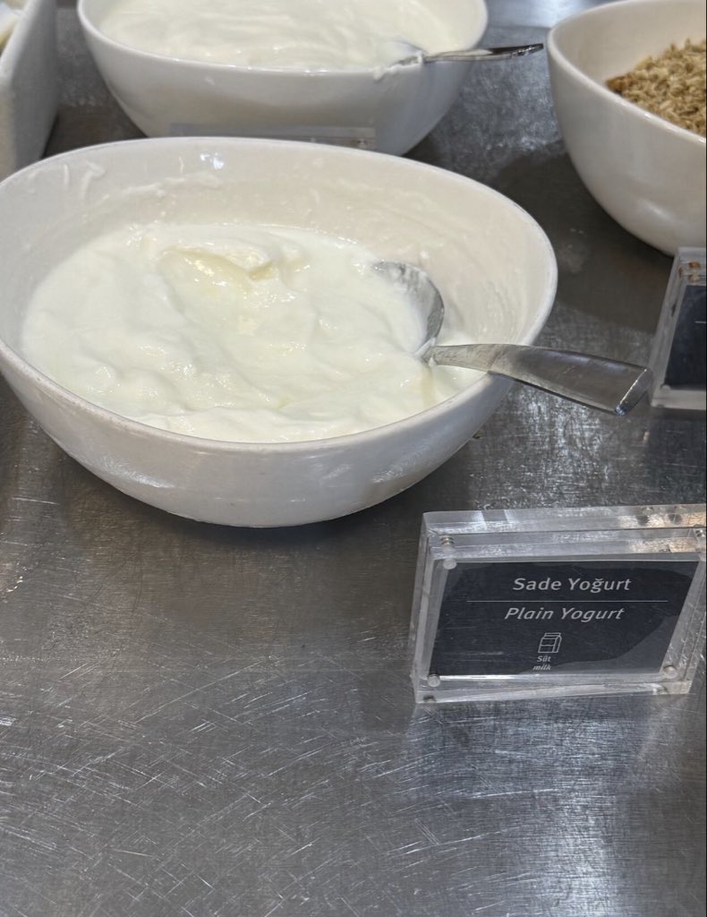 efraimtolga's tweet photo. ABD’de yogurt pazarı neredeyse tamamen Greek Yogurt üzerine kurulu, Turkish Yogurt kavramı neredeyse yok. Öte yandan Turkish Airlines JFK Havalimanında harika bir Lounge açtı, onlarca havayolu ile anlaşmalar yaptı ve hergün binlerce kişi bu Lounge’ı kullanıyor. https://t.co/iHXDqgltKh