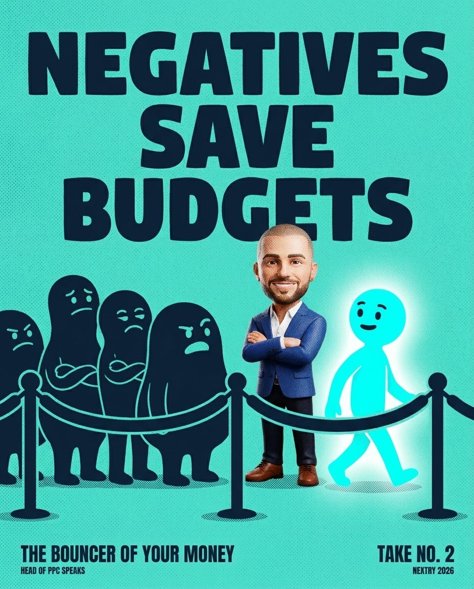 nextryus's tweet photo. head of ppc speaks. five takes on paid search. he bid on your attention. he won it under budget. https://t.co/wgShfoTWnN
