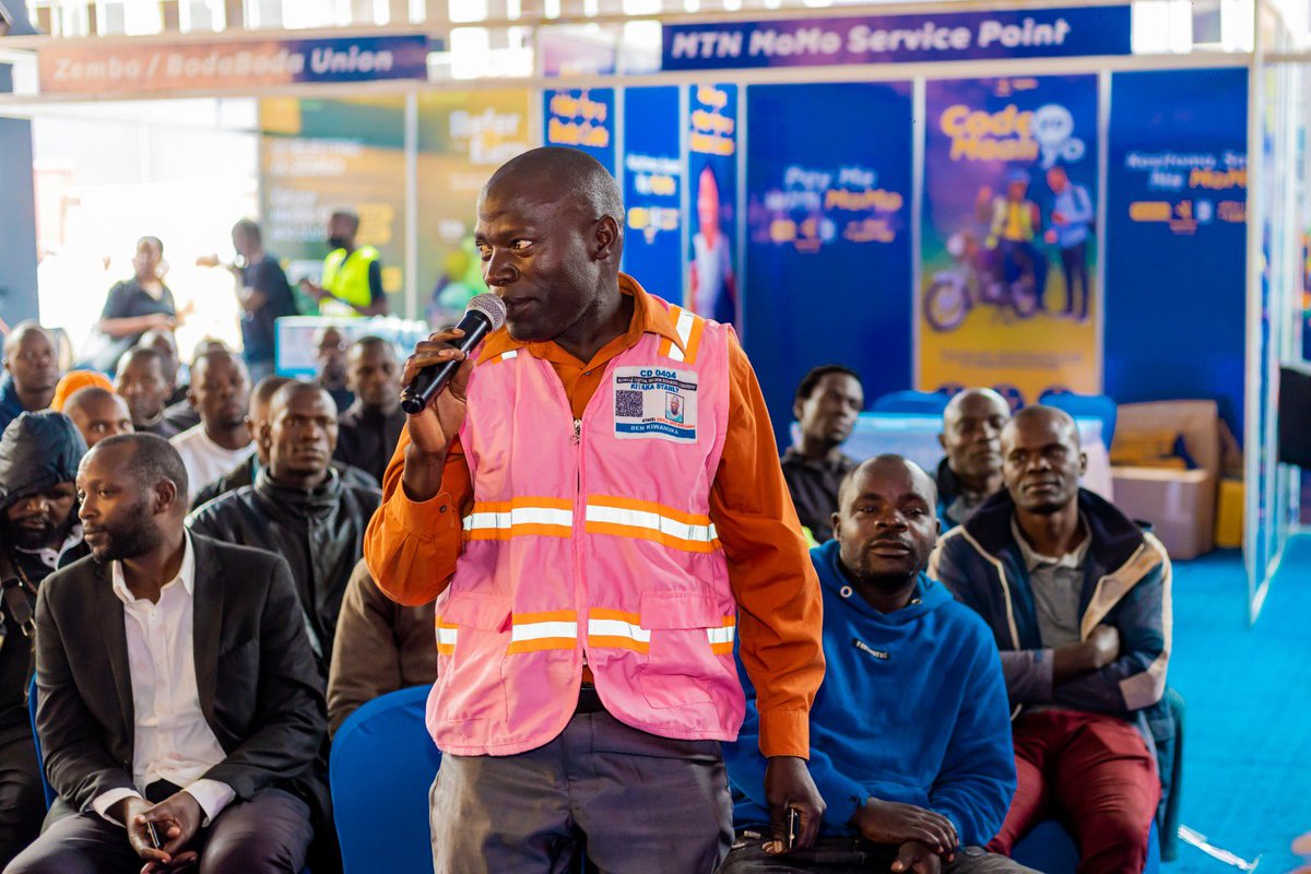 Mugibson's tweet photo. The “#CodeYoMaaliYo” campaign is geared towards urging both customers and the motor cyclists to embrace cashless transactions as the safer, smarter and more rewarding way to pay and get paid, with #MTNMoMo.
#ThePowerOfMoMo #TogetherWeAreUnstoppable https://t.co/XElyI47BiW
