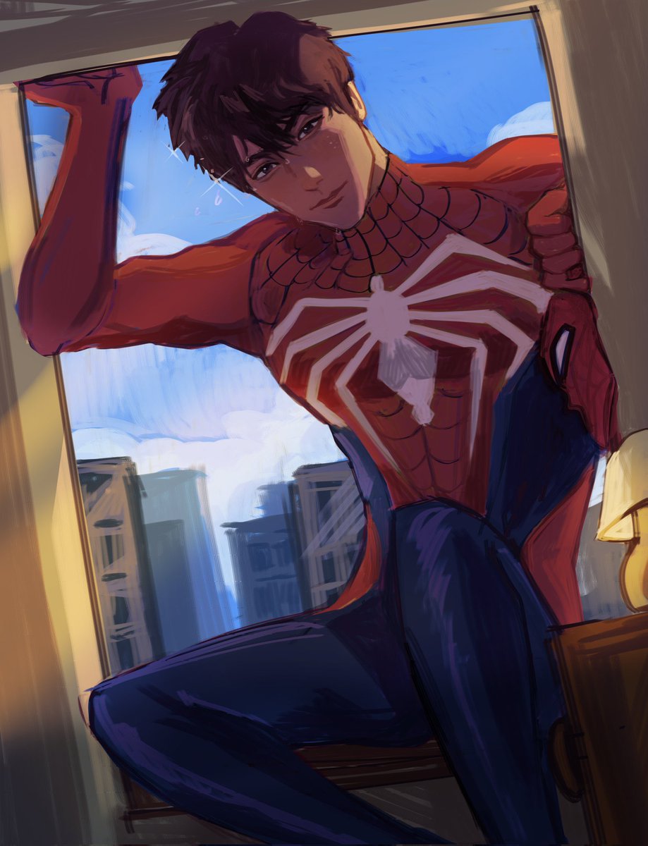 aerosarrow's tweet photo. repost!
#spiderman caleb :P https://t.co/G4jrN5fjND