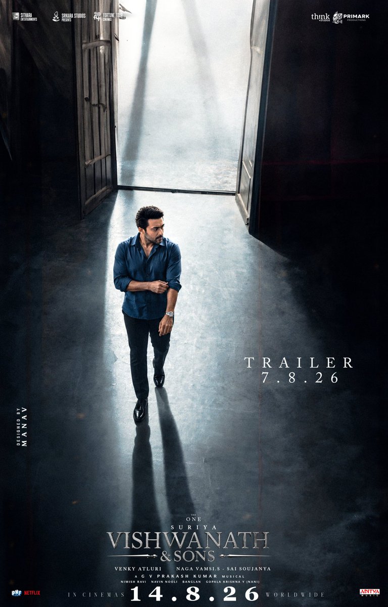 AdithVikram1's tweet photo. #viswanathandsons
Trailer From Tommorow ❤️ https://t.co/wfa5W8zU9E