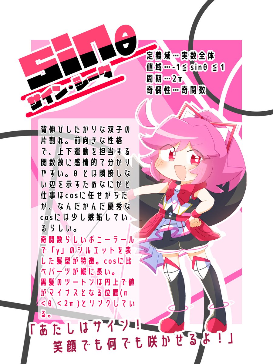 Albedo_ruruved's tweet photo. #三角がーるず
サイン/sinθ🩷 https://t.co/atQDl43UOq