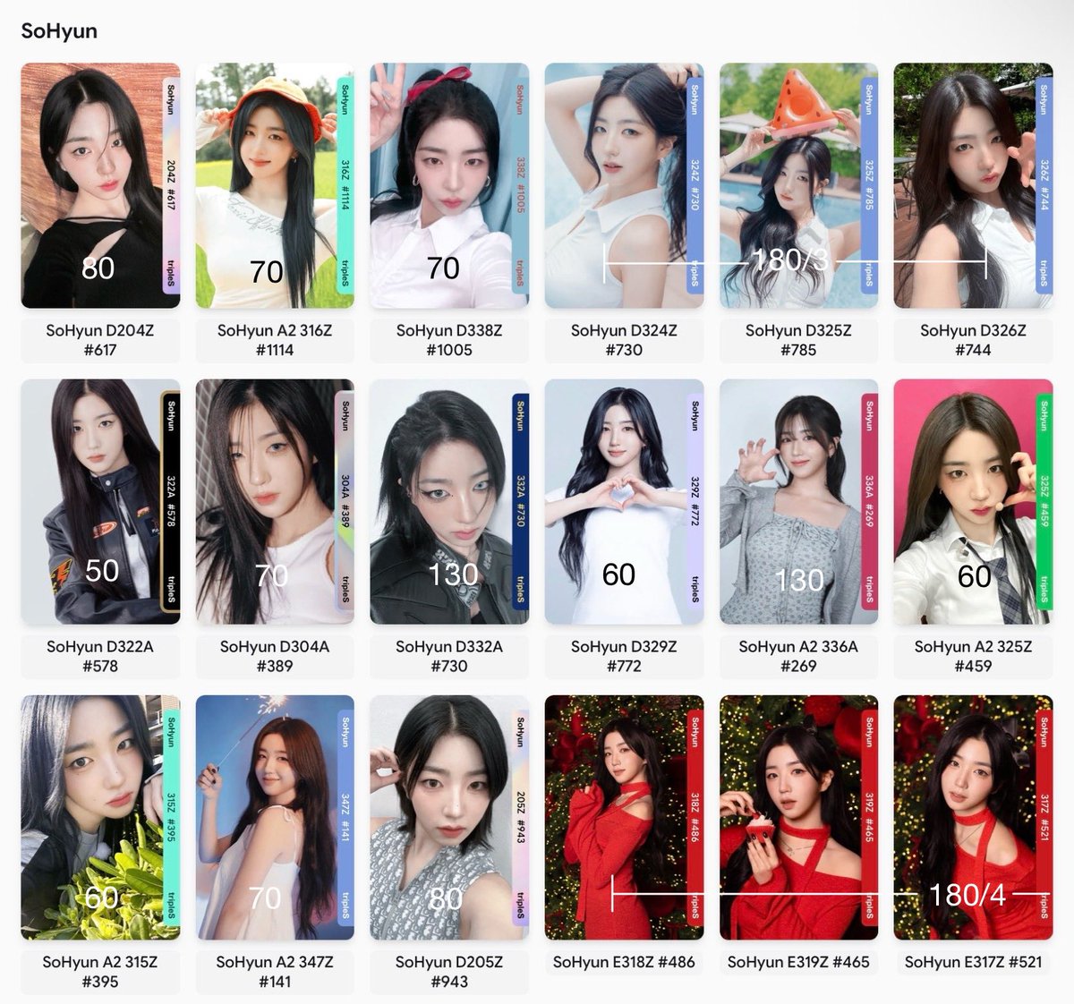 withl0vend's tweet photo. ✿ wts / ขาย / objekt / การ์ด 

• Lynn ( ลินน์, S17 ) 
• Sohyun ( โซฮยอน, พัคโซ, S14 )

💒 ราคาตามภาพ หากสนใจสามารถเดมมาได้เลยค่ะ 
🐠 รบกวนกดเฟบ ♡ / เมนชั่น กันเดมไม่แจ้งเตือนด้วยน้าคะ

 #ตลาดนัดtriples #ตลาดนัดสามเอส https://t.co/pcsTlDVu3z