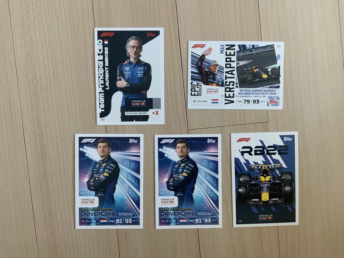 zyn_box's tweet photo. F1 topps Turbo Attax 탑스 터보 어택 교환
팀별 교환 카드 목록( ��라렌, 메르, 레드불, 페라리) https://t.co/d1alzRIqvy