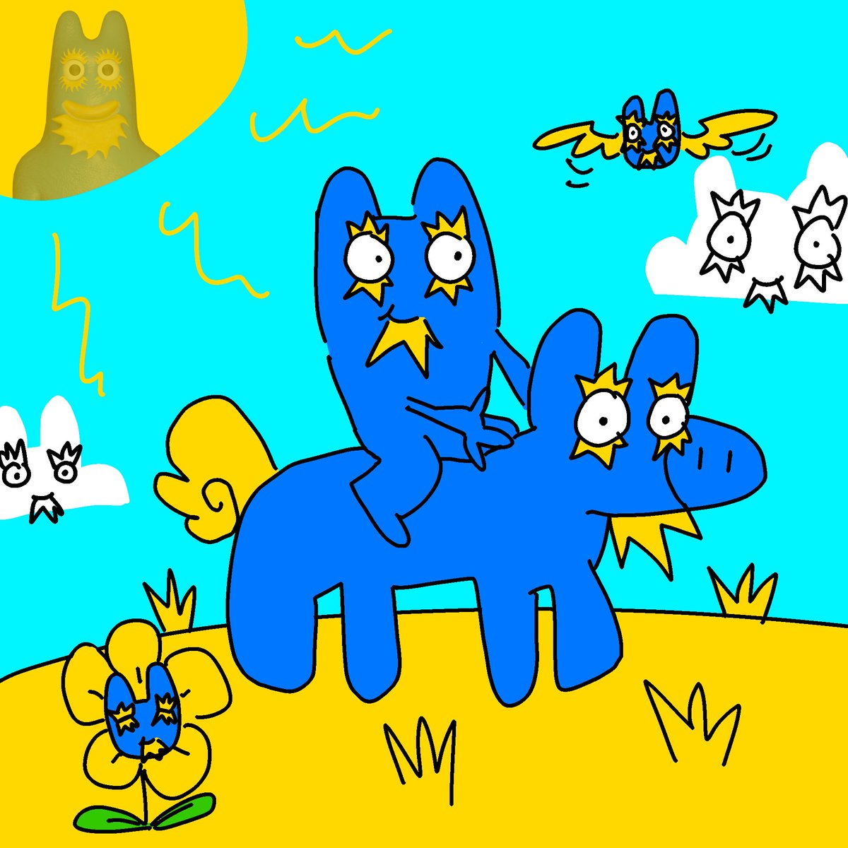 _rotijohn's tweet photo. I drew this like. Months ago. And I still find it funny. #gartenofbanban https://t.co/fK0Bj6M4PC