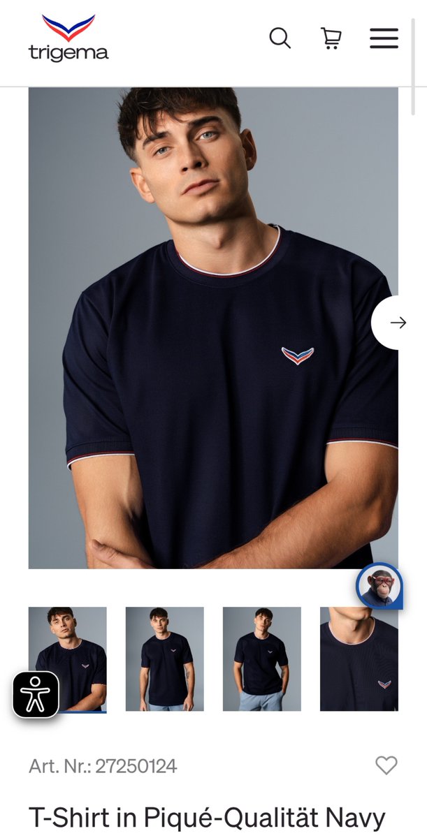 tuxedoarsch's tweet photo. Wer für 85€ ein Shirt aus Asien kauft, während er das bessere Shirt aus deutscher Produktion für unter 50€ kriegt, dem ist nicht mehr zu helfen. 

Trigema hat leider immer noch nicht das Branding bei jungen Deutschen, das es bräuchte. 

Trigema sollte das neue Fred Perry sein. https://t.co/GQsbv7Uo8z