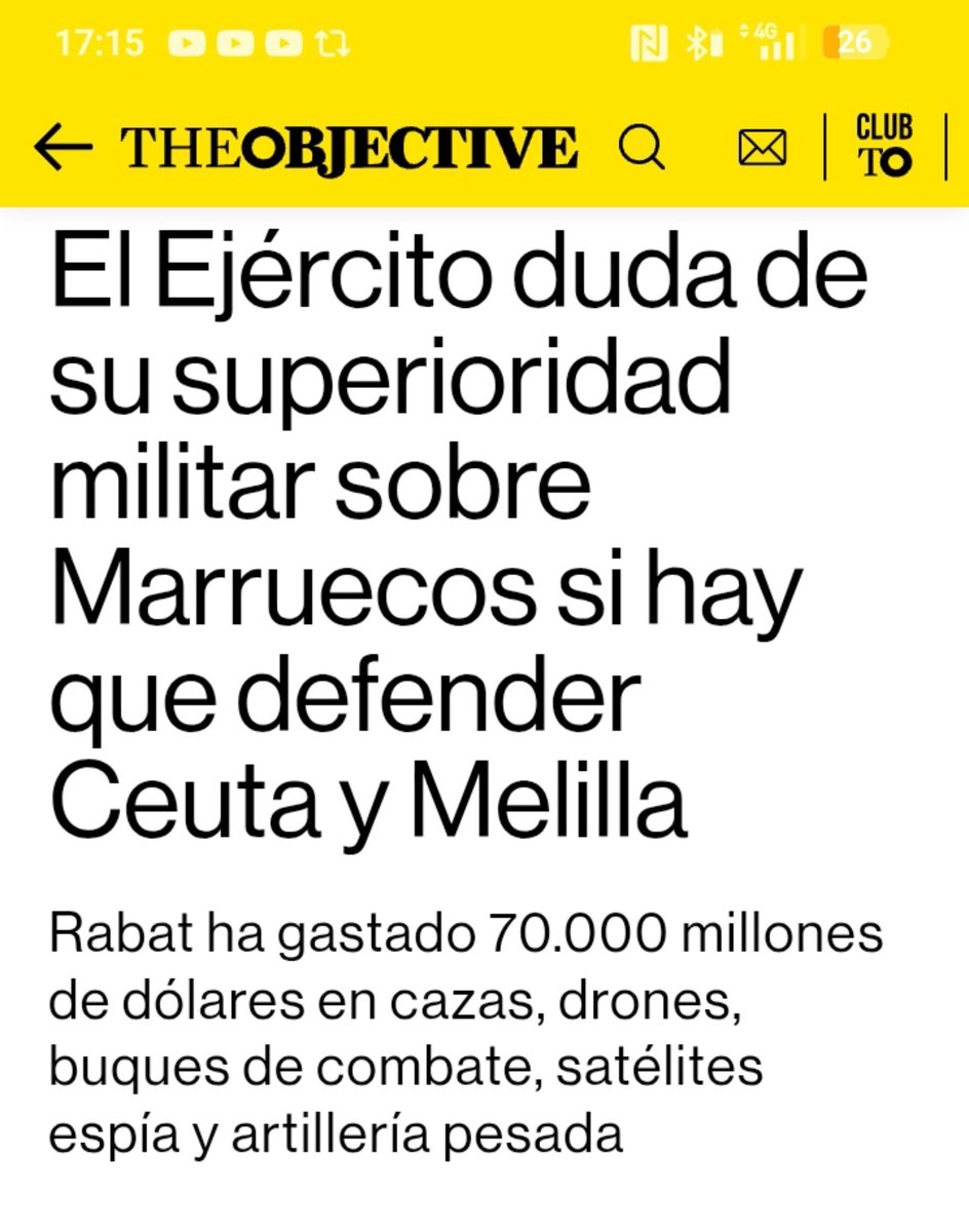 Robustiano21's tweet photo. ¡Hace veinte años les hubiéramos pasado por encima!

Pero mientras el Moro ha gastado miles de millones en armamento, España gastaba miles de millones financiando sus infraestructuras, comprando vehículos para su policía, regalándole millones y criando a sus hijos
Puta vergüenza https://t.co/4x7DPODiHu