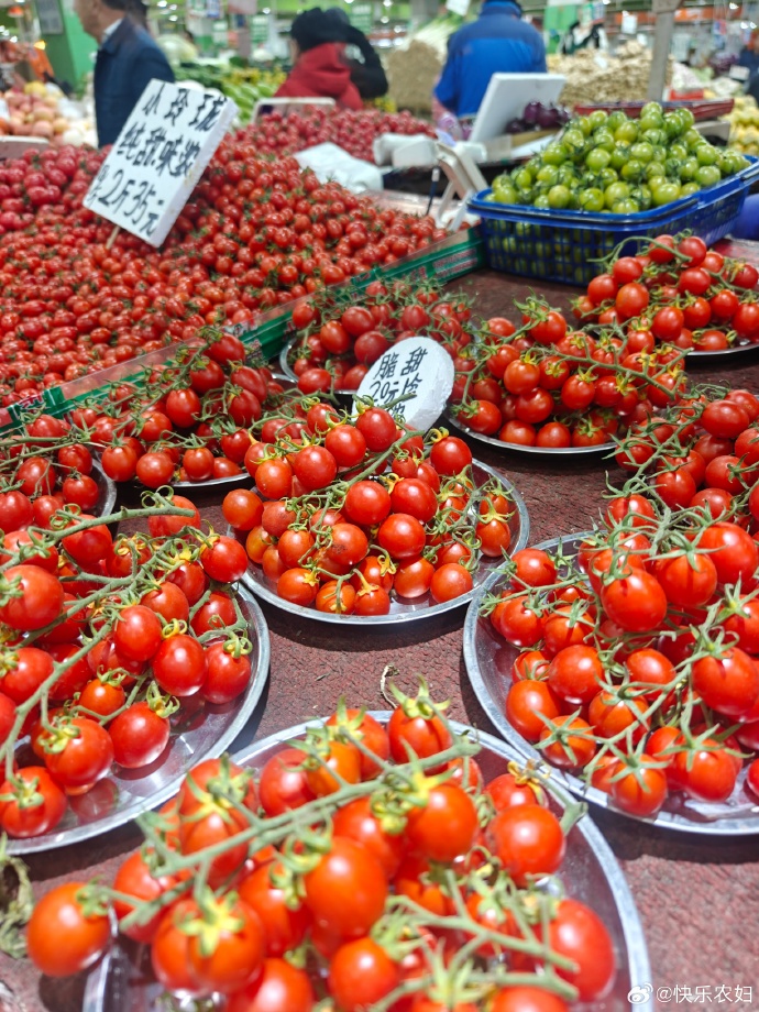 DarrylBridstpa's tweet photo. [Fresh seasonal spinach u0026 cherry tomatoes in stock! Perfect for your weekend salad. Grab yours now at the local market!]， https://t.co/Utte8m0g78