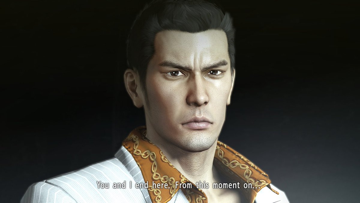 vhhvl's tweet photo. Yakuza 0 spoilers🛑
Nishiki… 😭😭 https://t.co/DexvavTTDg