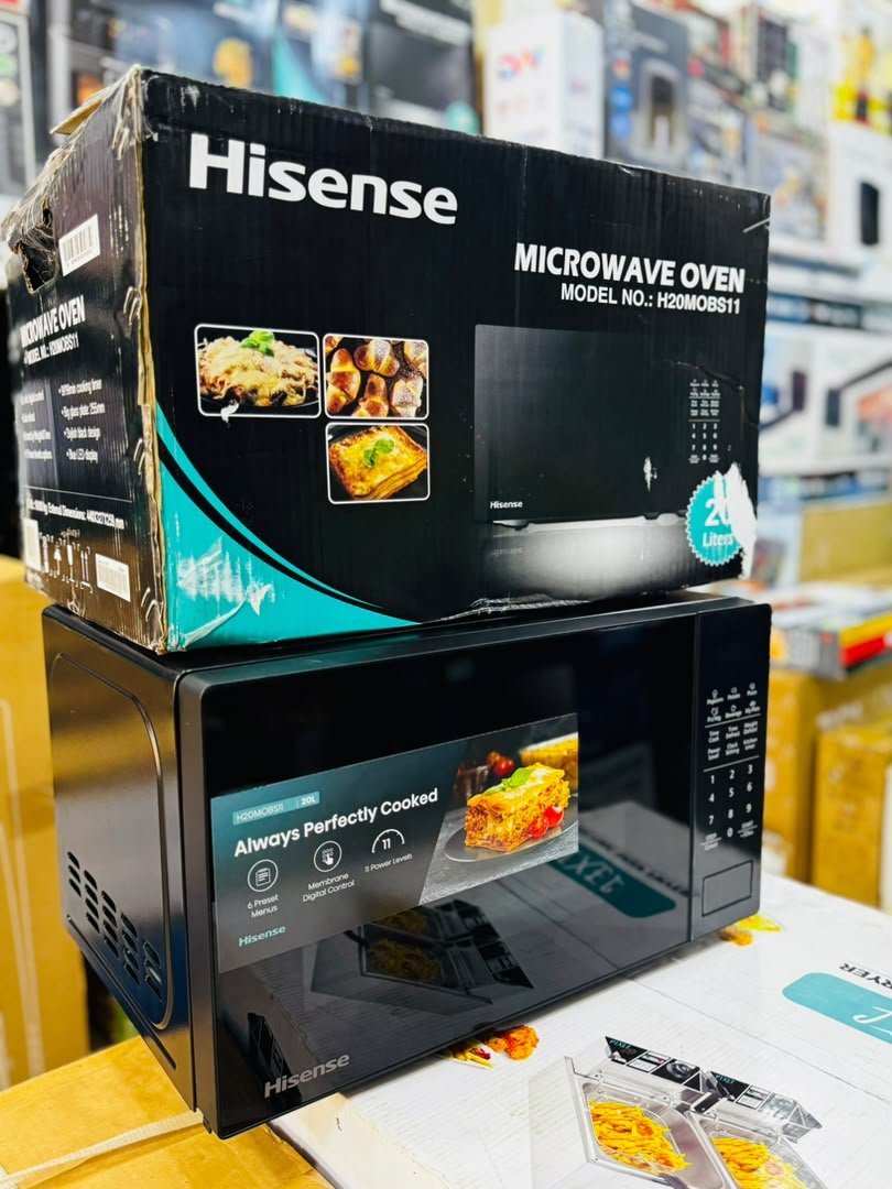 RogersApplUG's tweet photo. Hisense Microwave Ovens

20L Manual - 🏷️ 250,000/-
20L Digital Silver - 🏷️ 270,000/-
20L Digital Black - 🏷️ 290,000/-
25L Digital With Grill - 🏷️ 380,000/-
30L Digital - 🏷️ 400,000/-
37L Digital Black - 🏷️ 460,000/-
42L Digital - 🏷️ 550,000/-

All come with a 3-year warranty.

📍Kooki Towers 
🚚 Same Day Delivery 
☎️ 0759679038
#AuthenticGadgets