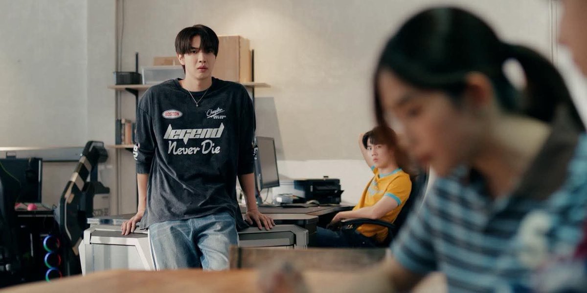 PurinAnn's tweet photo. Haha hello loser for Soh 😂

#ซอโซ่ล่ามธีร์ #BeMyPlayerTwo https://t.co/tPhBNtFvvP