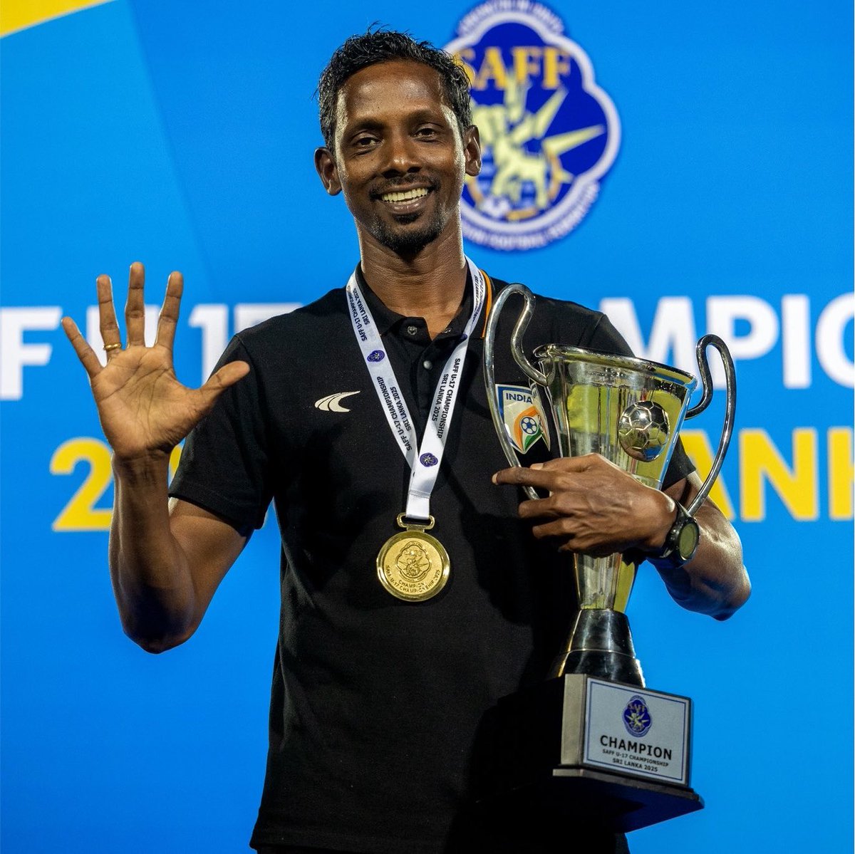 90ndstoppage's tweet photo. • 2x U15 SAFF Champion
• 2x U17 SAFF Champion 
• U19 SAFF Champion
• 4x AFC Asian Cup qualifications

The Man’s works speak for him. 🤫 @23ibiano 

SHOW SOME RESPECT! #90ndstoppage https://t.co/VEAi5GaQ6p