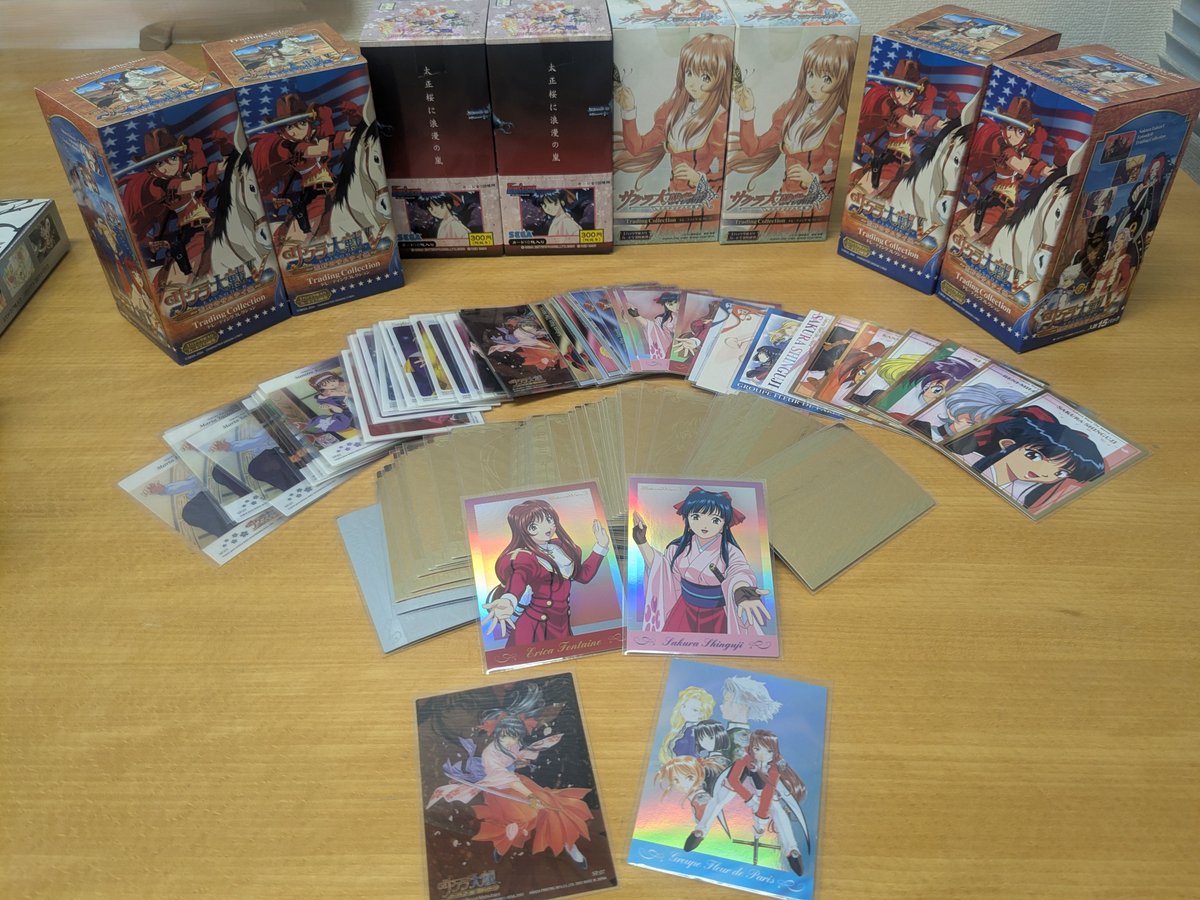 運営ブース 目玉商品③‼️ 今年は #サクラ大戦 が熱い‼️🌸🌸 未開封