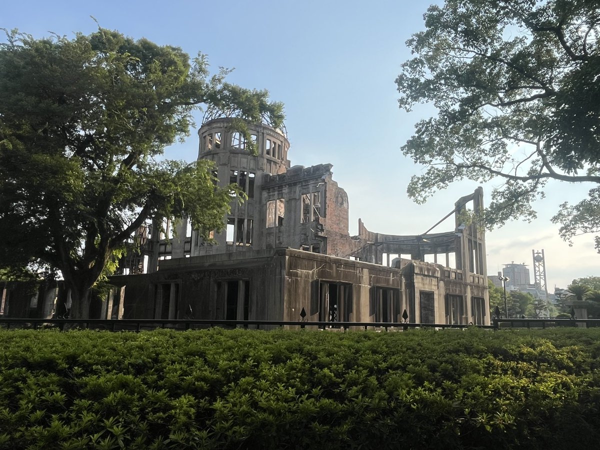 10_hql's tweet photo. 広島旅行で、
原ばくドームを息子と見てきて
息子も理解できる歳になり、
息子が産まれる前の８月にきたんだな https://t.co/VKt7jwqFc9